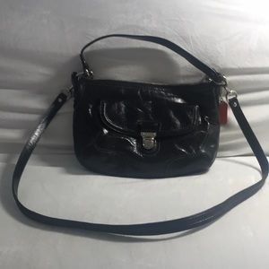 Coach Patent Leather Shoulder/Crossbody Bag